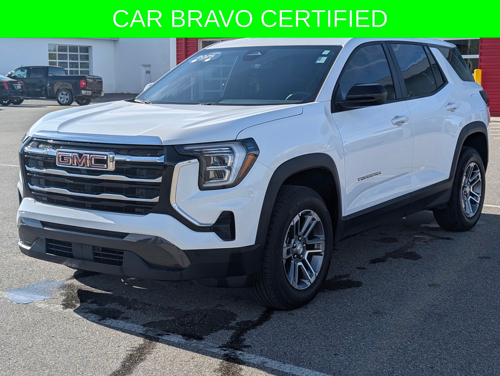 Summit White 2025 GMC Terrain Elevation AWD SUV / Crossover Four-Wheel Drive 8-Speed Automatic Overdrive