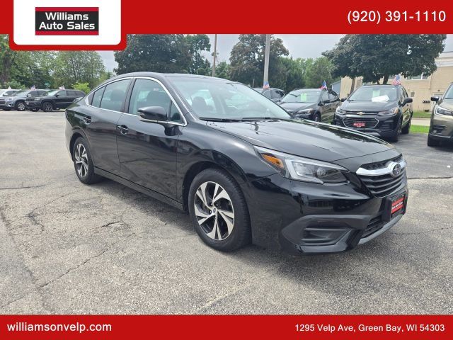 Crystal Black Silica 2022 Subaru Legacy Sedan All-Wheel Drive Continuously Variable Transmission