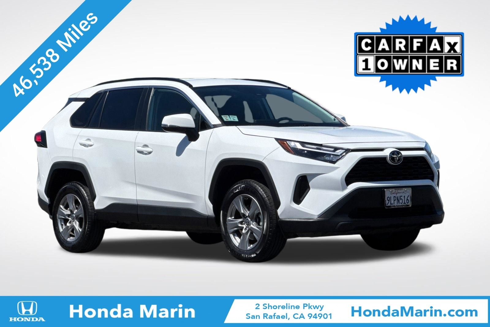 Ice Cap 2024 Toyota RAV4 SUV / Crossover Front-Wheel Drive 8-Speed Automatic