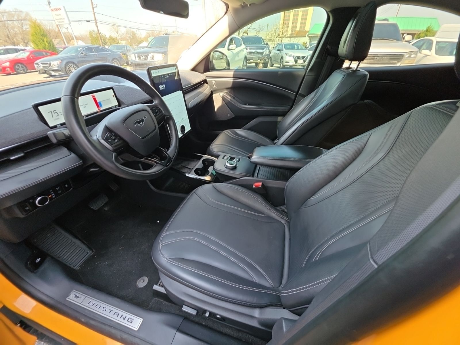 Used 2023 Orange Ford Premium image 34