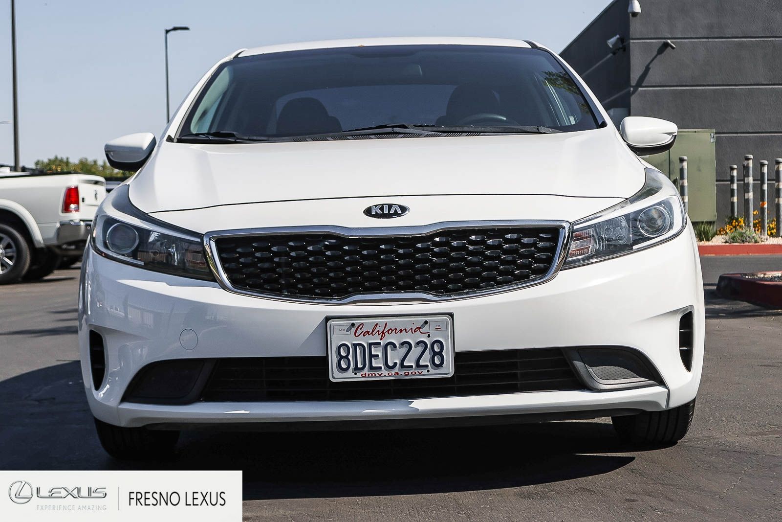 Used 2018 White Kia LX image 2