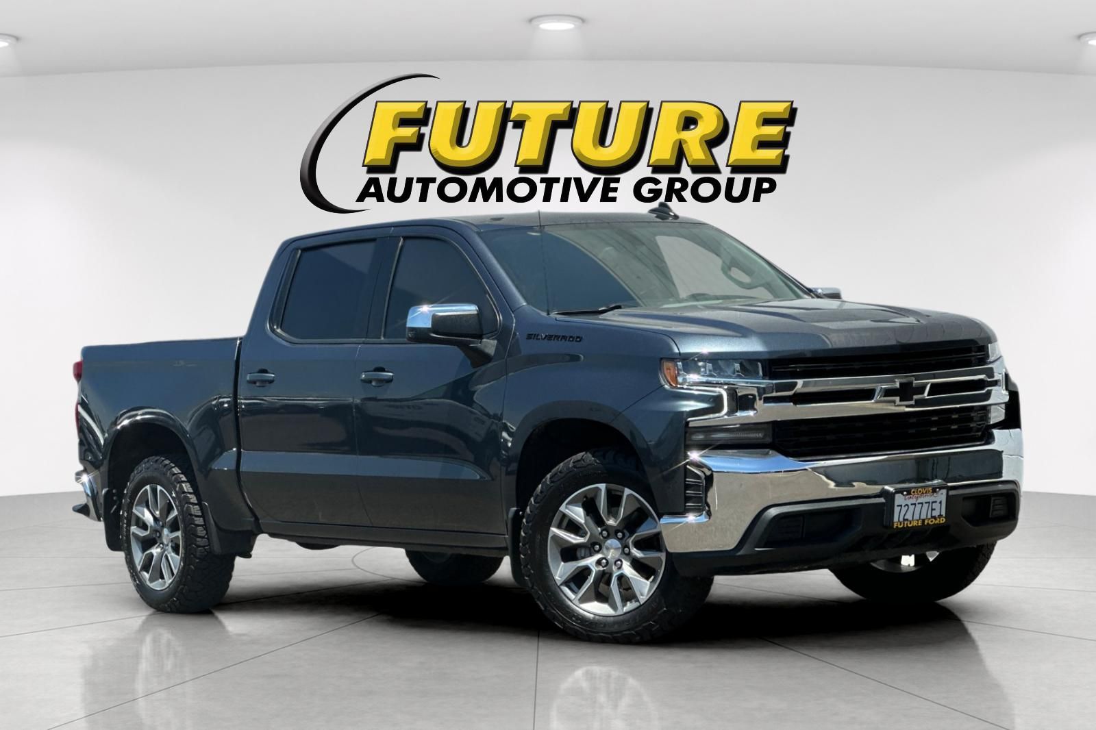 Shadow Gray Metallic 2022 Chevrolet Silverado 1500 Pickup Truck 4X2 8-Speed Automatic