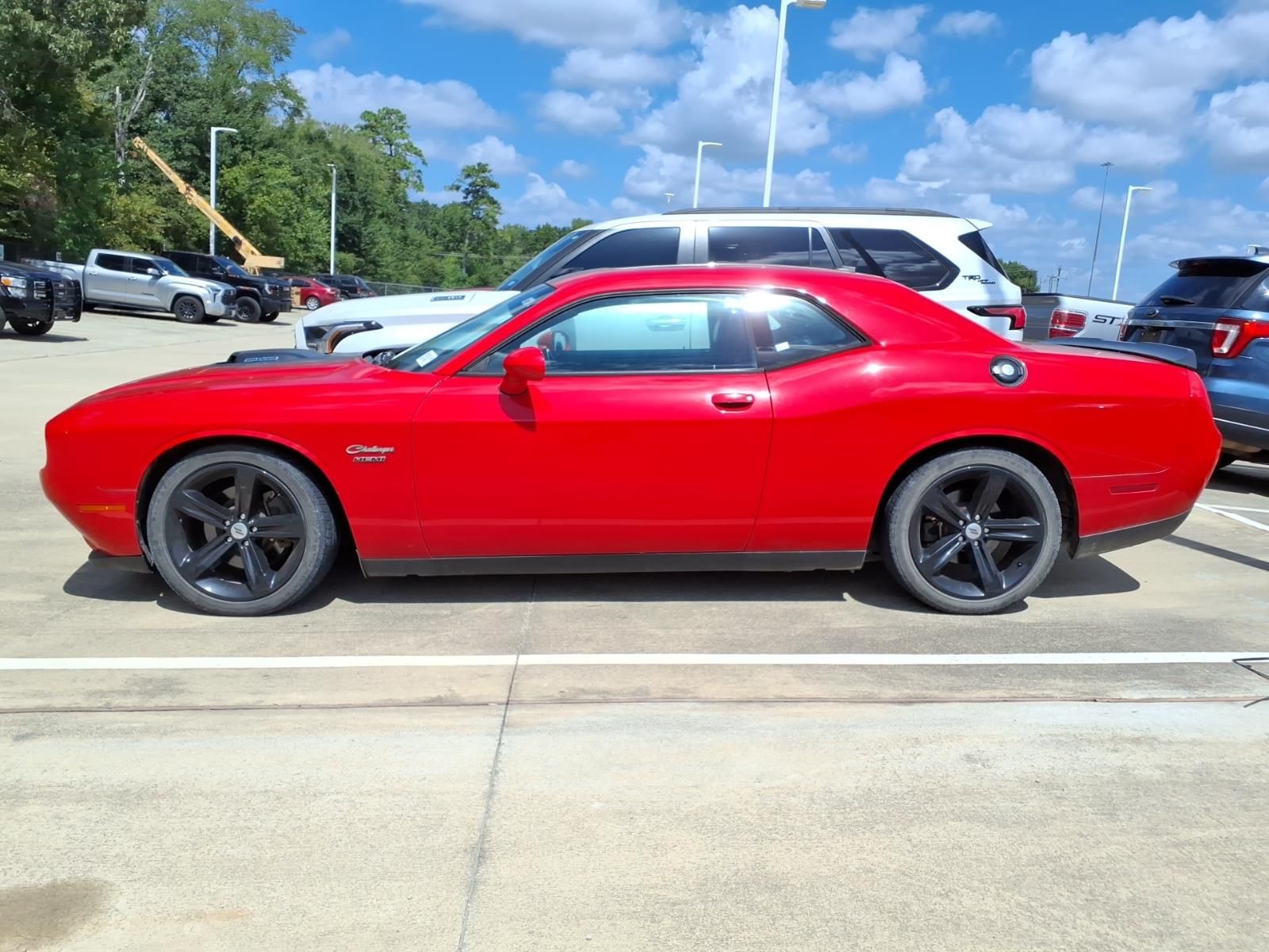 2018 Dodge Challenger R/T Red at Victoria Chrysler Dodge Jeep Ram