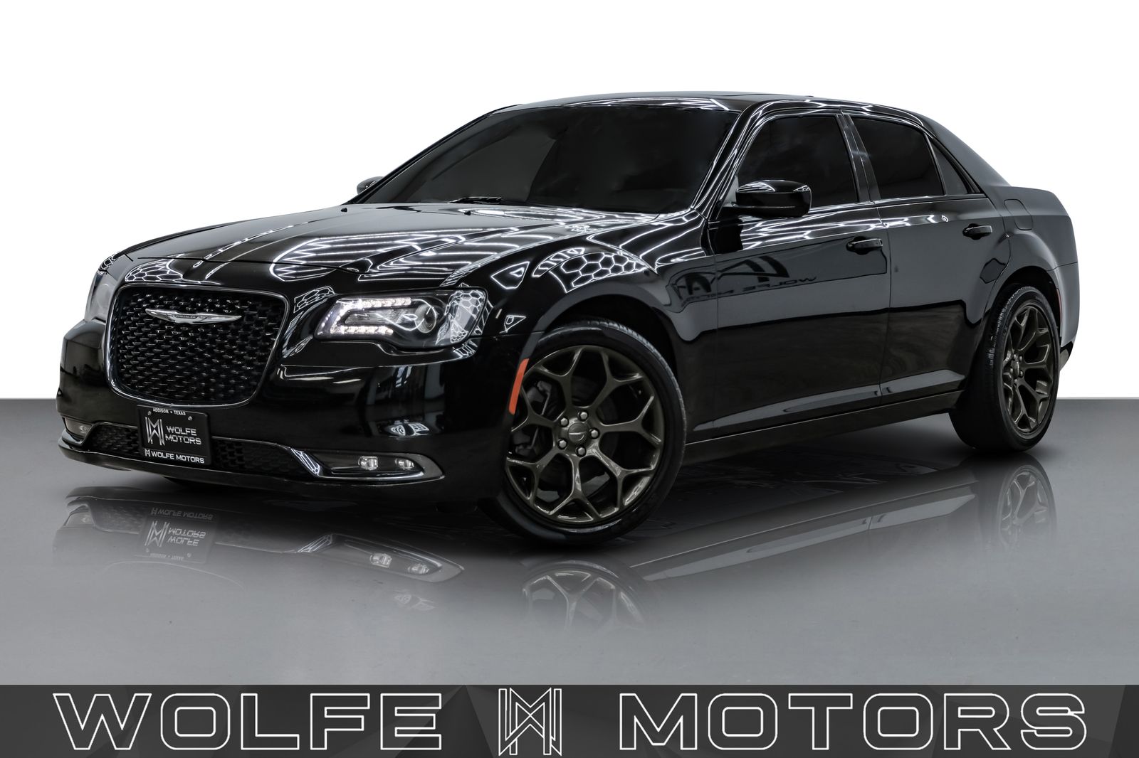 Gloss Black 2017 Chrysler 300 S AWD Sedan All-Wheel Drive 8-Speed Automatic
