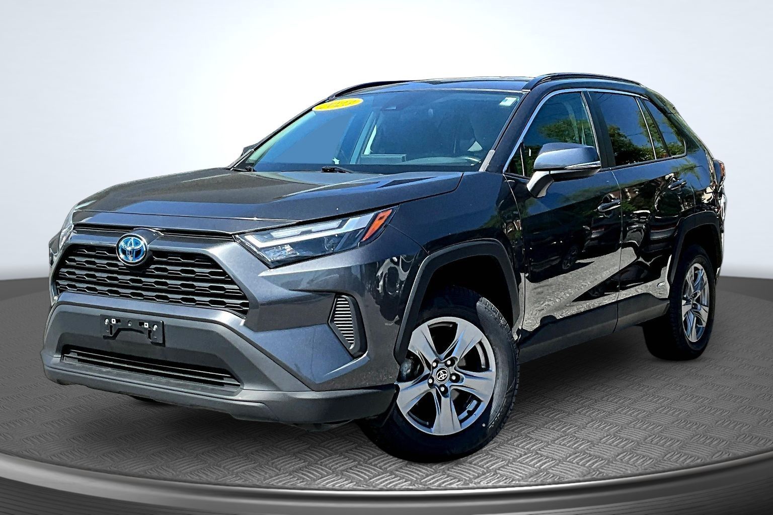 Magnetic Gray Metallic 2023 Toyota RAV4 Hybrid SUV / Crossover All-Wheel Drive Continuously Variable Transmission