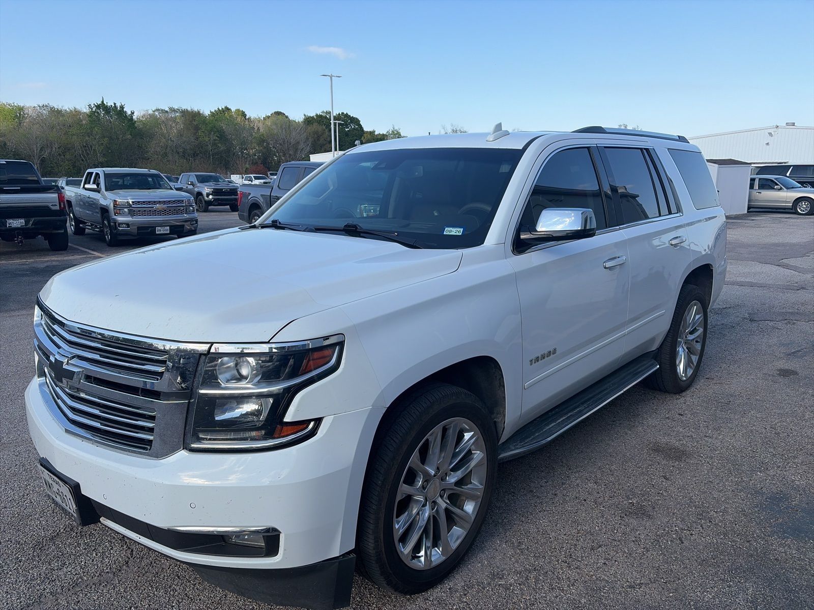 Summit White 2019 Chevrolet Tahoe Premier RWD SUV / Crossover 4X2 6-Speed Automatic Overdrive