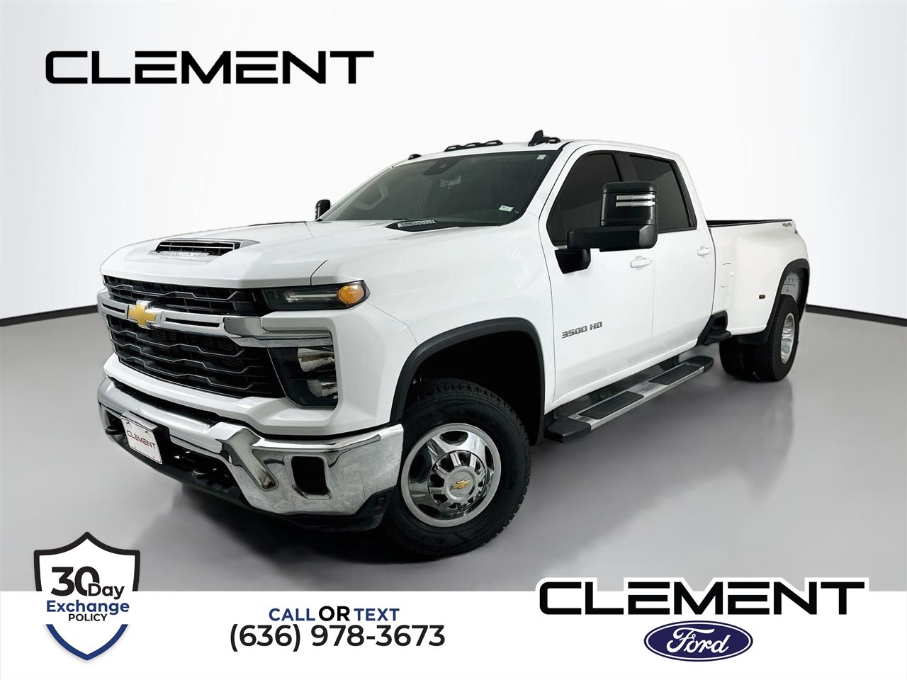 Summit White 2024 Chevrolet Silverado 3500HD Pickup Truck Four-Wheel Drive Automatic