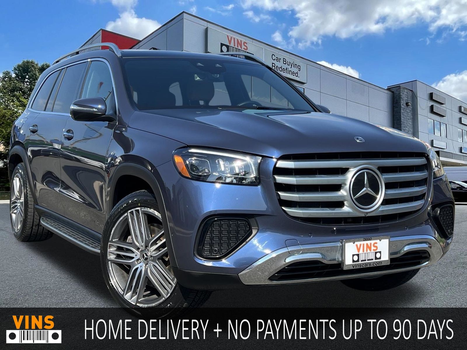 Blue 2024 Mercedes-Benz GLS SUV / Crossover All-Wheel Drive 9-Speed Automatic
