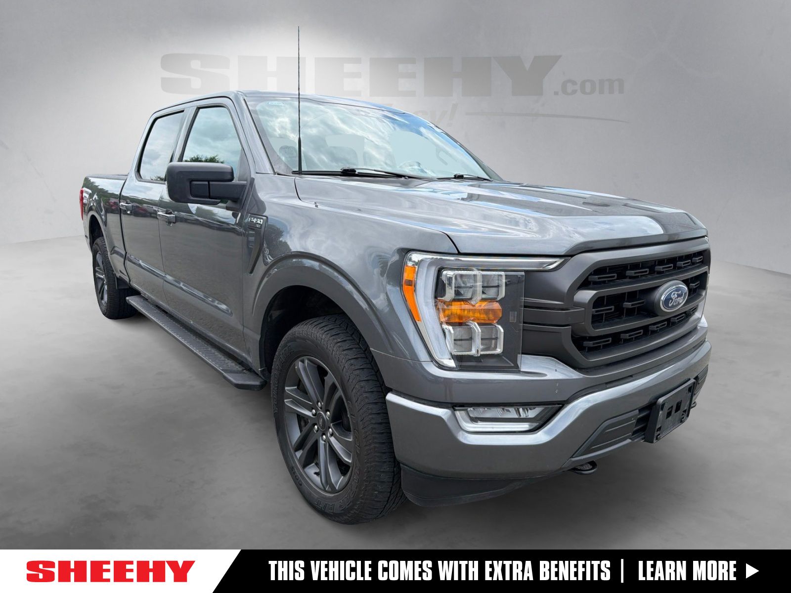 Carbonized Gray Metallic 2023 Ford F-150 Pickup Truck Four-Wheel Drive Automatic