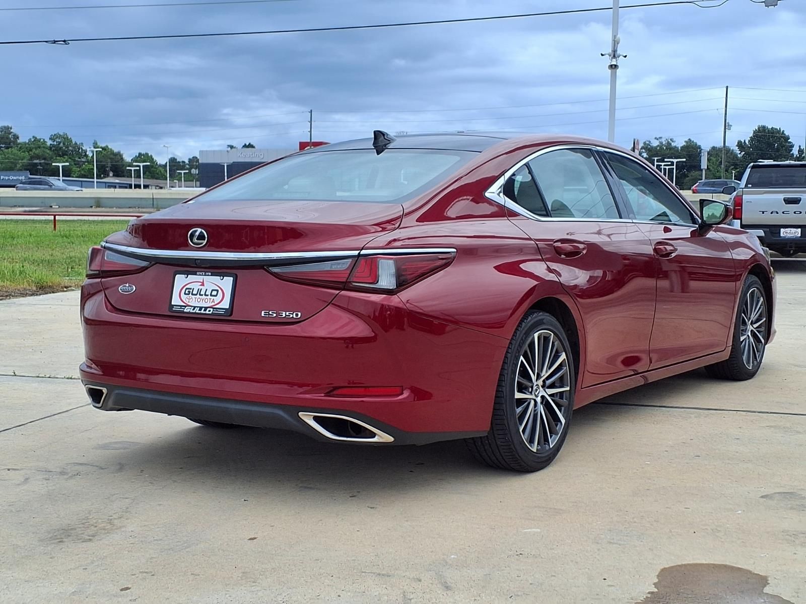 2023 Lexus ES 350 Red at Westside Lexus