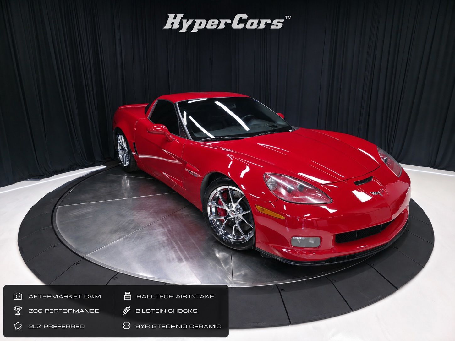 Victory Red 2009 Chevrolet Corvette Coupe Rear-Wheel Drive 6-Speed Manual