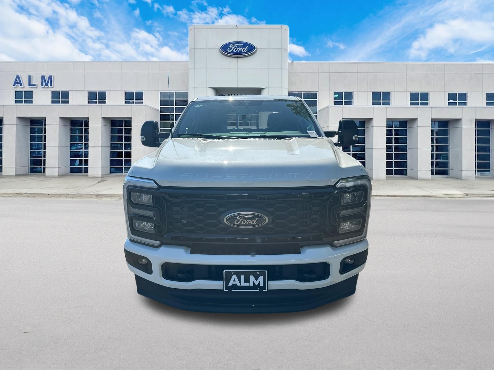 New 2026 Star White Metallic Tri-Coat Ford F-350® Lariat® image 2