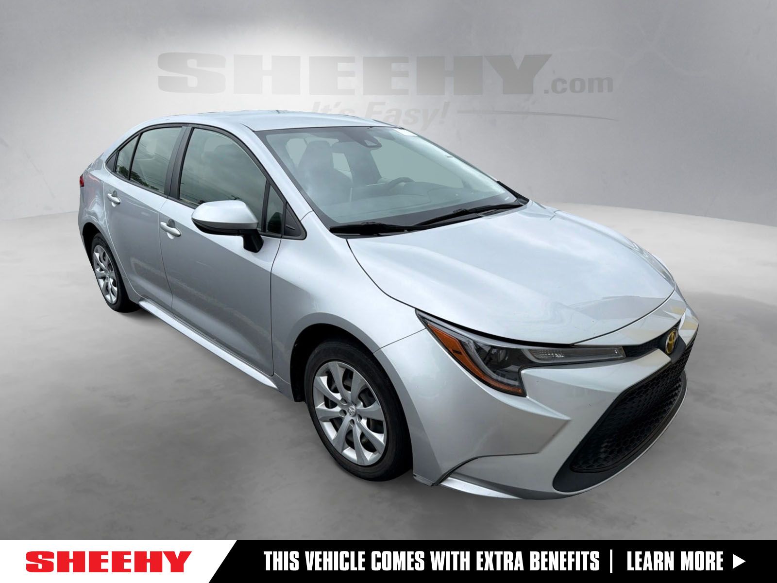 Classic Silver Metallic 2021 Toyota Corolla Sedan Front-Wheel Drive Continuously Variable Transmission