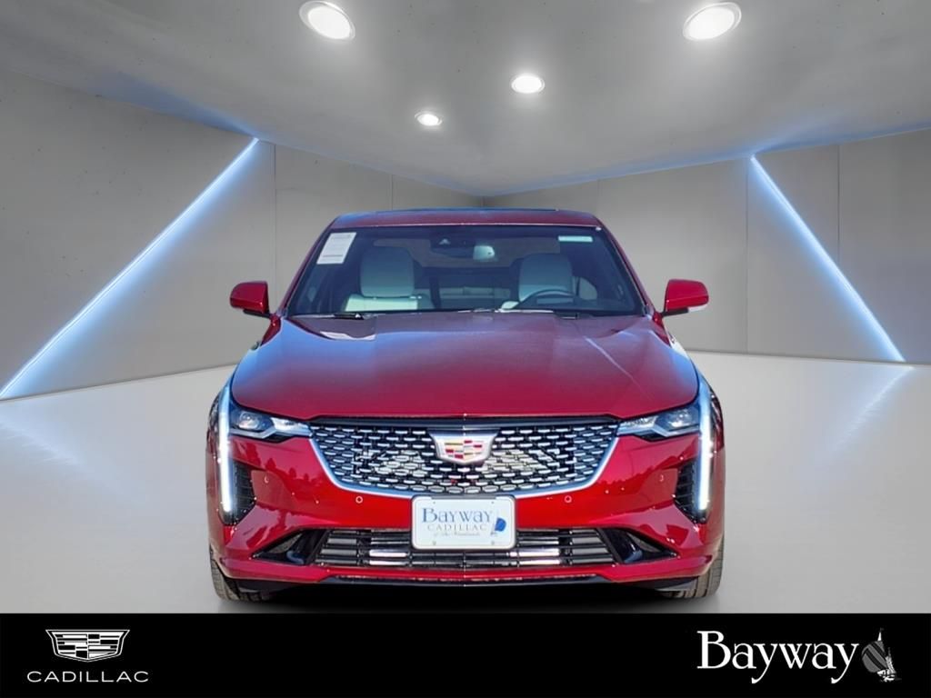2025 Cadillac CT4 Premium Luxury Red at Bayway Cadillac of The Woodlands
