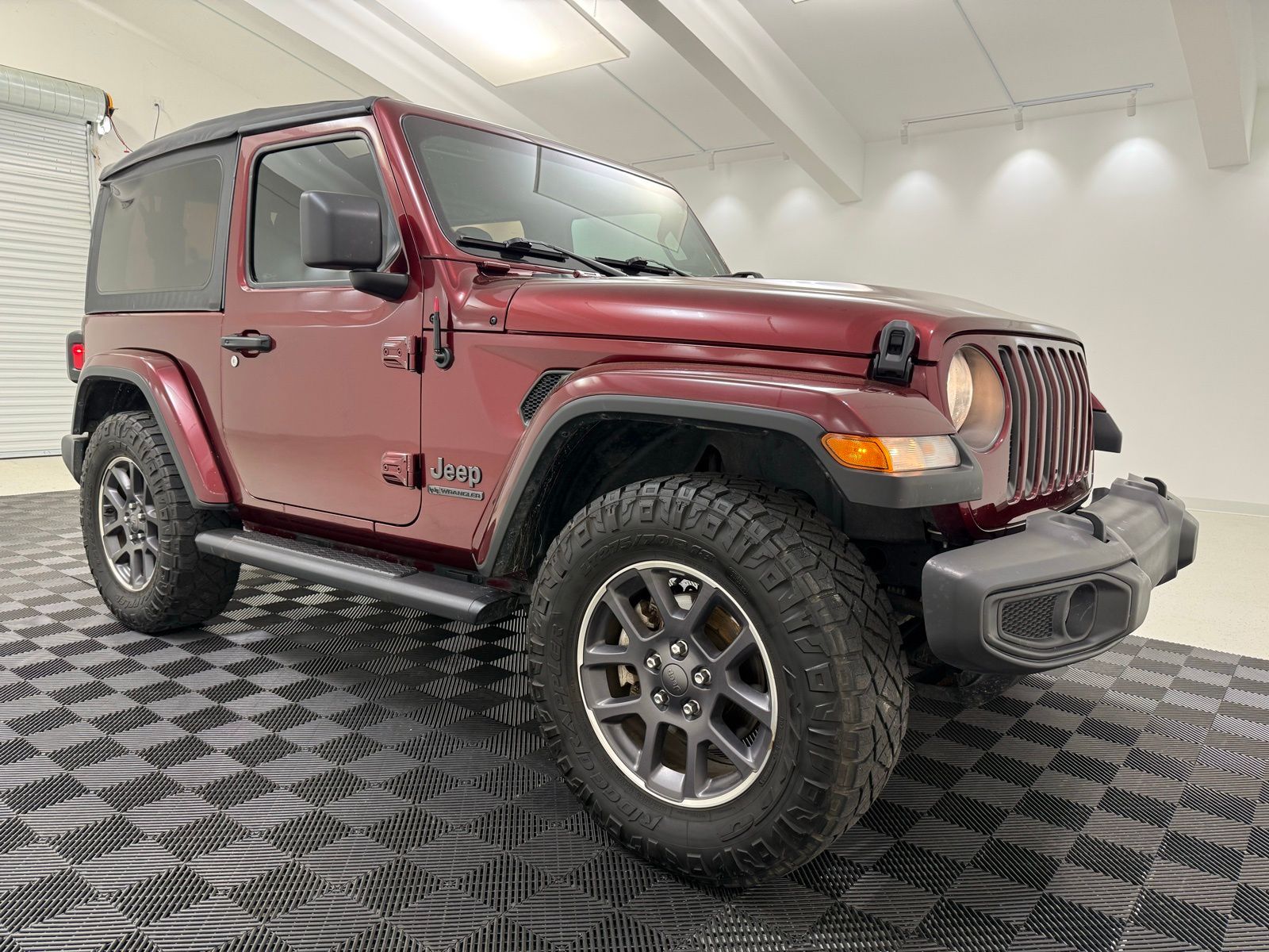 Snazzberry Pearlcoat 2021 Jeep Wrangler 80th Anniversary Edition 4WD SUV / Crossover Four-Wheel Drive 8-Speed Automatic