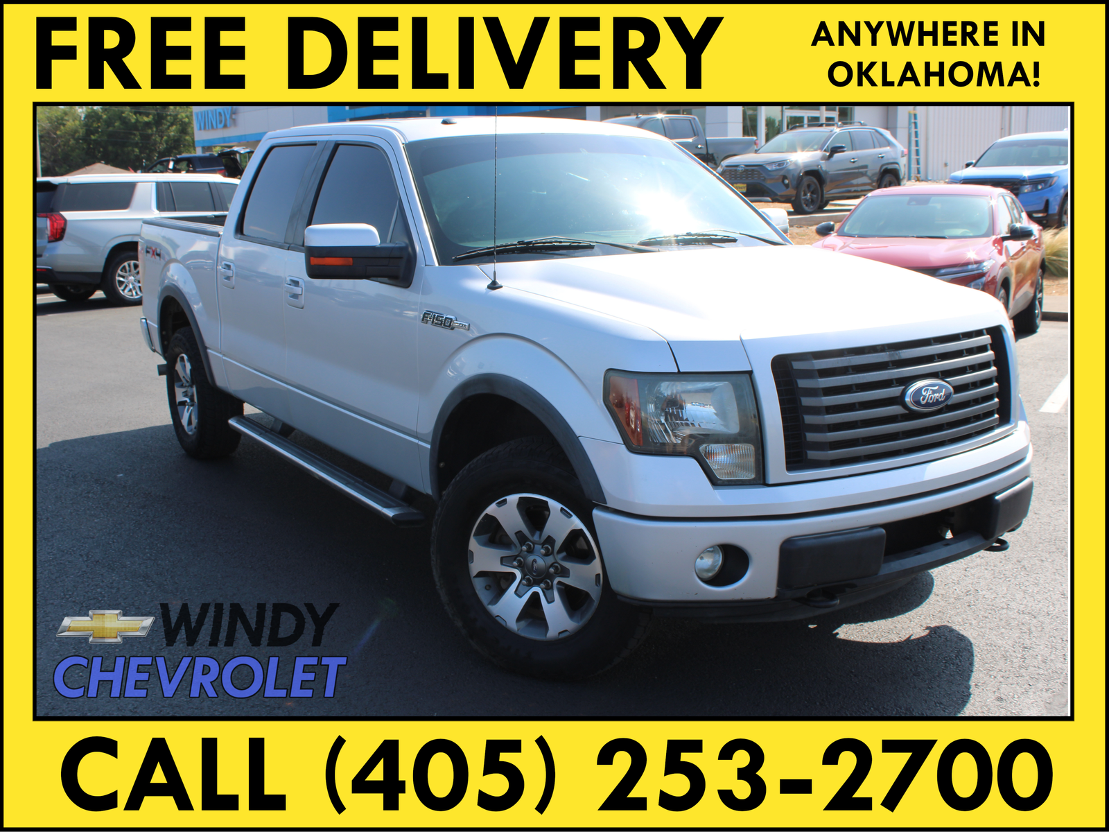 Ingot Silver 2011 Ford F-150 Pickup Truck Four-Wheel Drive 6-Speed Automatic