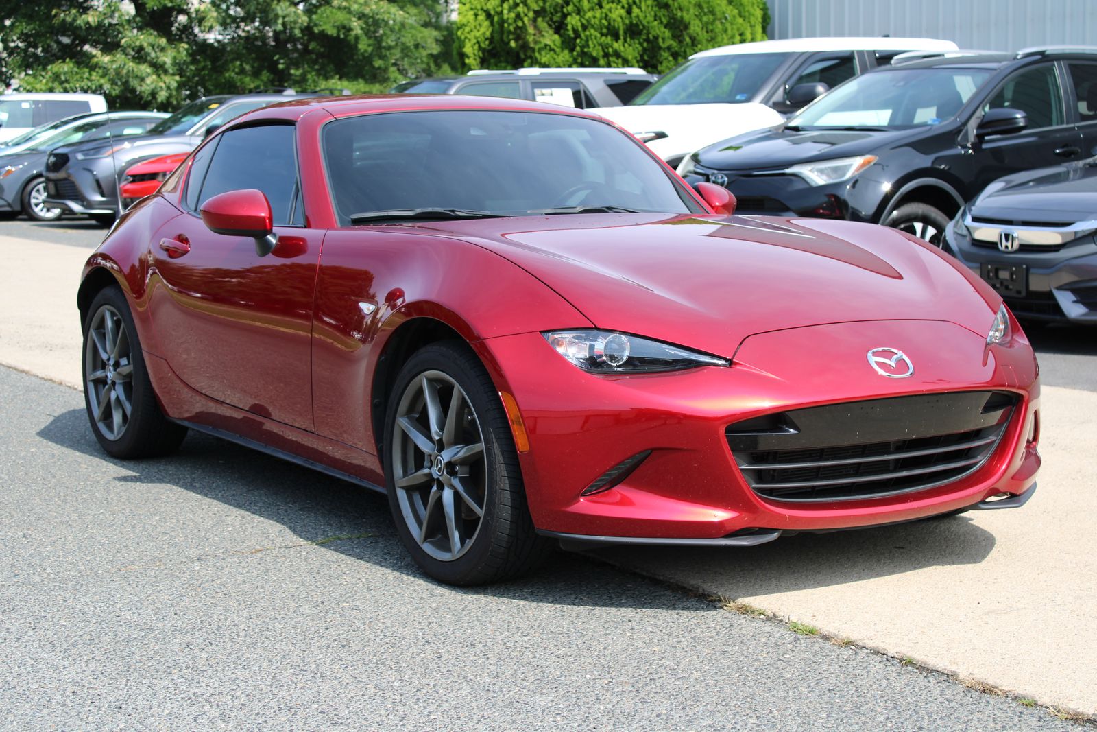 Soul Red Crystal Metallic 2020 Mazda MX-5 Miata Convertible Rear-Wheel Drive 6-Speed Automatic