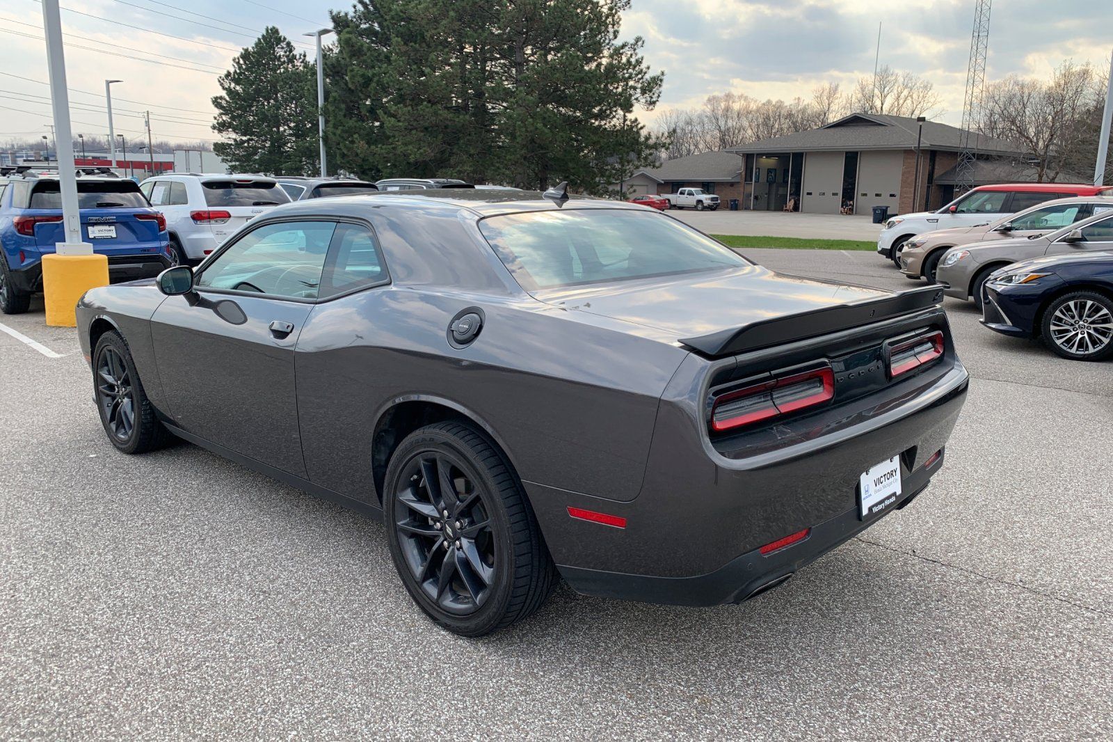 Gray (Granite Pearlcoat) 2023 Dodge Challenger GT AWD Coupe All-Wheel Drive 8-Speed Automatic