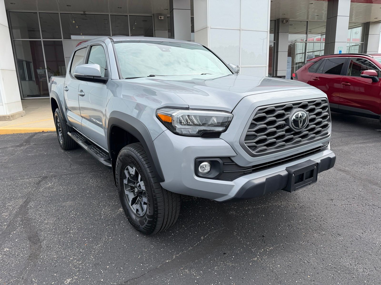 Cement 2021 Toyota Tacoma Pickup Truck Four-Wheel Drive 6-Speed Manual