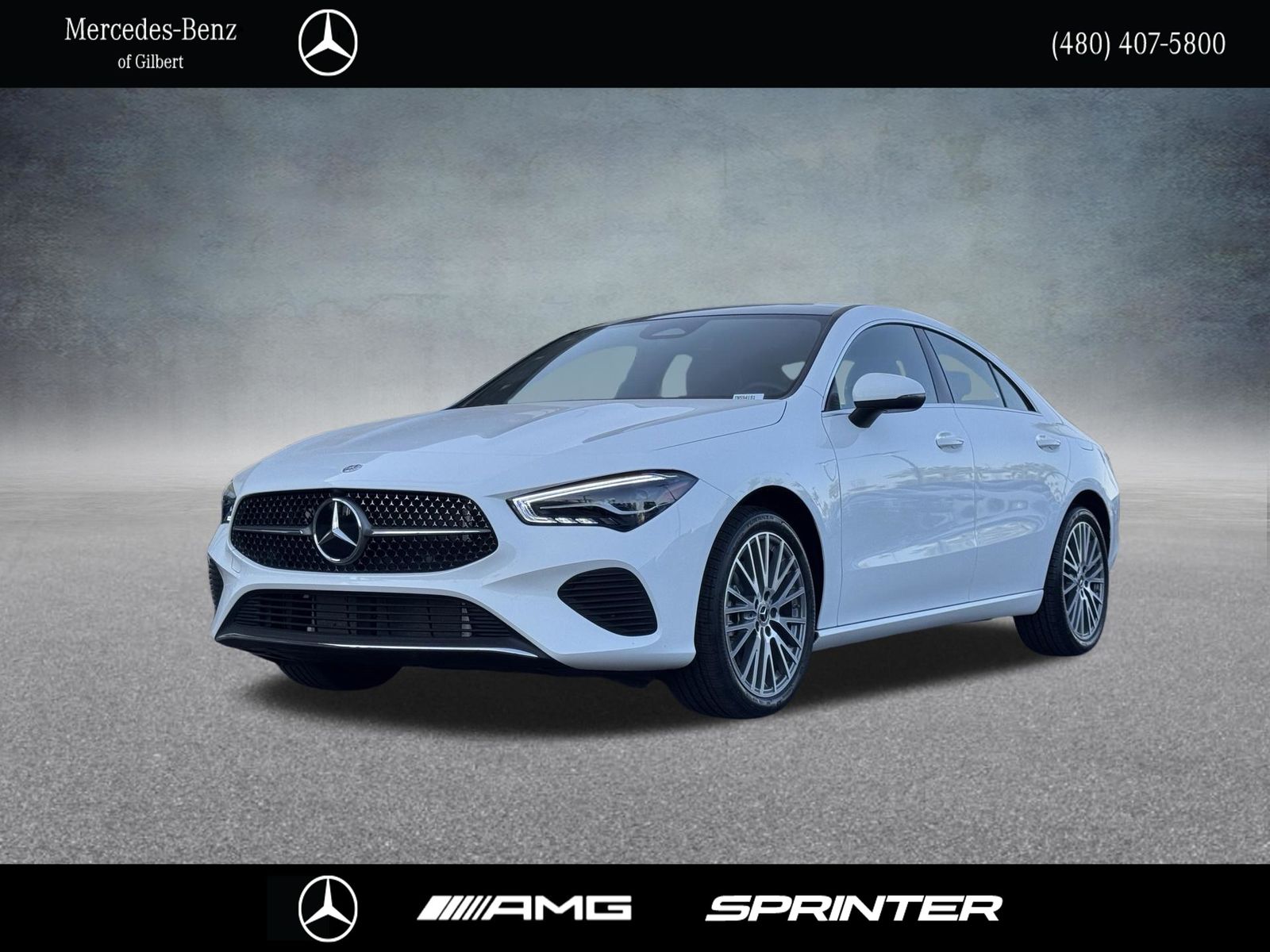 Polar White 2026 Mercedes-Benz CLA Coupe All-Wheel Drive 8-Speed Dual Clutch