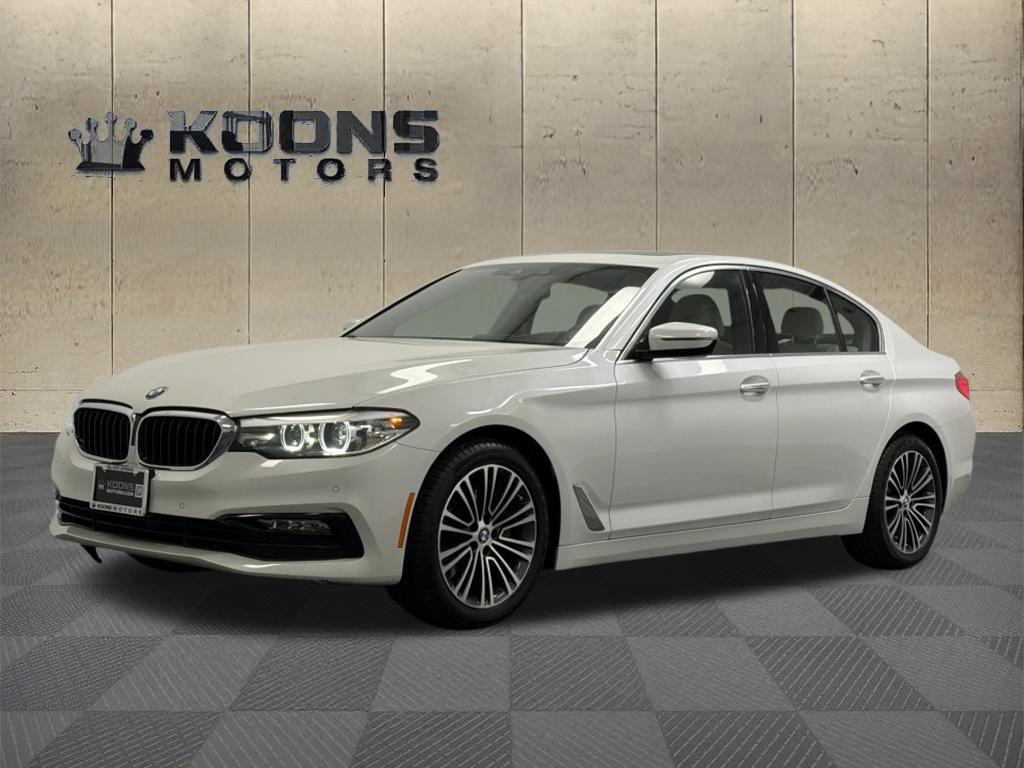 Mineral White Metallic 2018 BMW 5 Series 530i xDrive Sedan AWD Sedan All-Wheel Drive 8-Speed Automatic