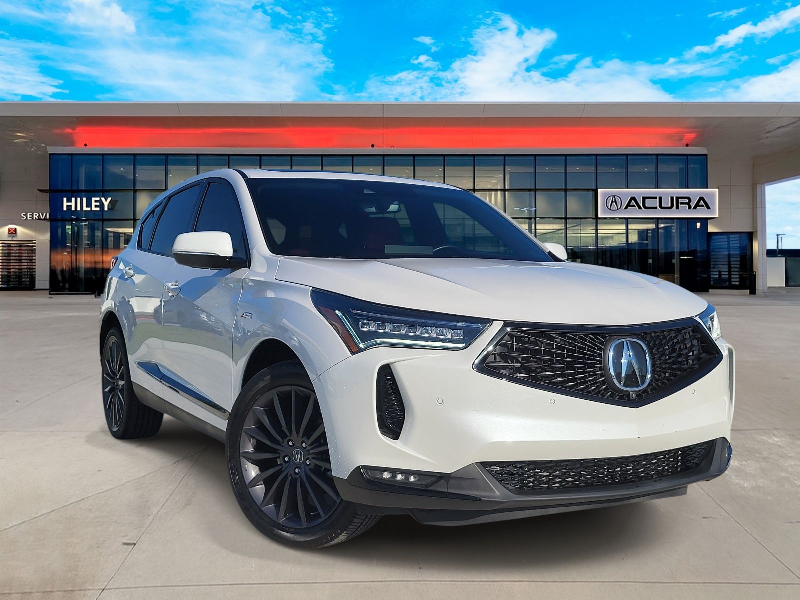 Platinum White Pearl 2024 Acura RDX SH-AWD with Advance and A-Spec Package SUV / Crossover All-Wheel Drive Automatic