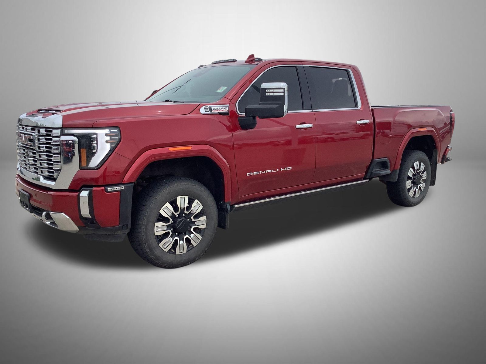 Volcanic Red Tintcoat 2024 GMC Sierra 3500HD Pickup Truck Four-Wheel Drive Automatic