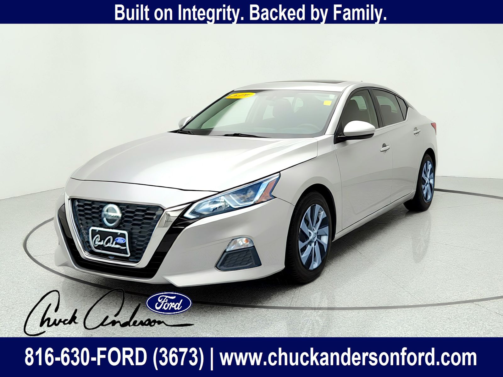 Brilliant Silver Metallic 2020 Nissan Altima Sedan Front-Wheel Drive Continuously Variable Transmission