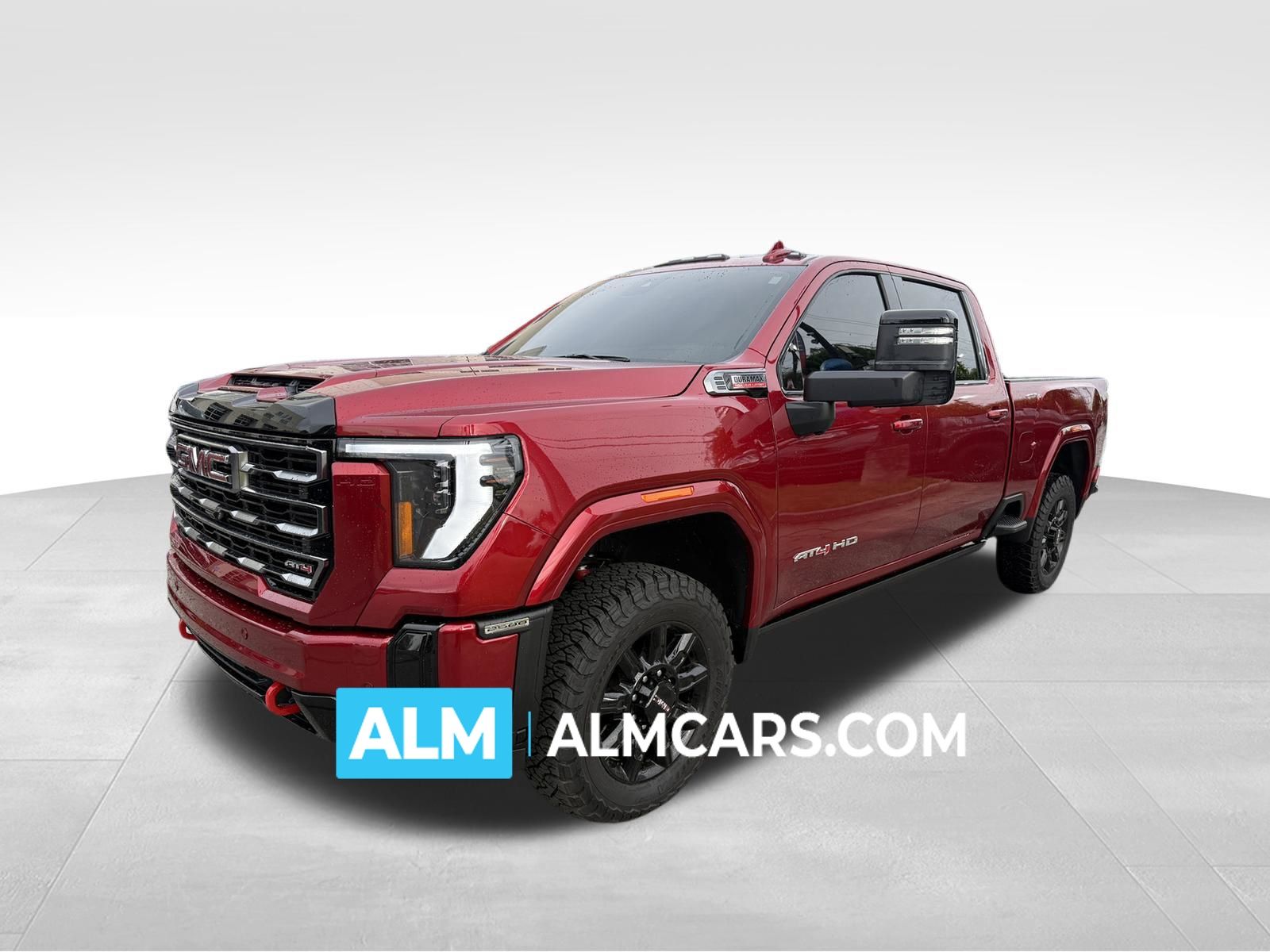 Volcanic Red Tintcoat 2026 GMC Sierra 2500HD AT4 Crew Cab 4WD Pickup Truck Four-Wheel Drive Automatic