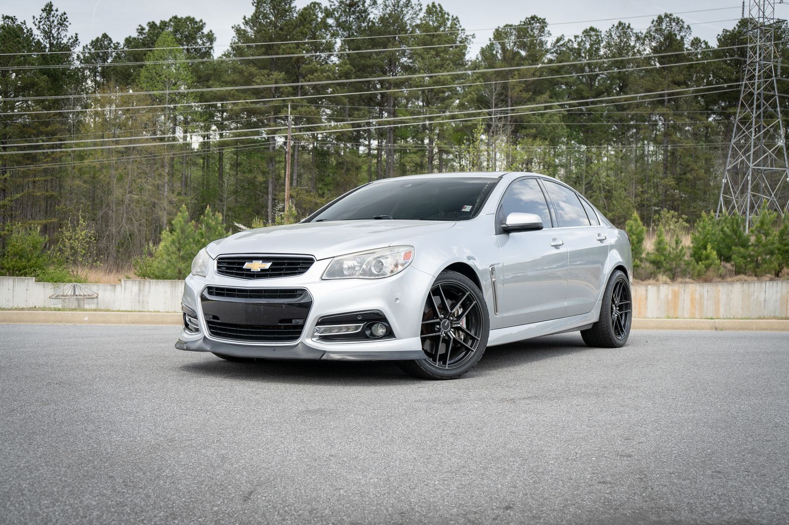Silver Ice Metallic 2014 Chevrolet SS RWD Sedan Rear-Wheel Drive 6-Speed Automatic