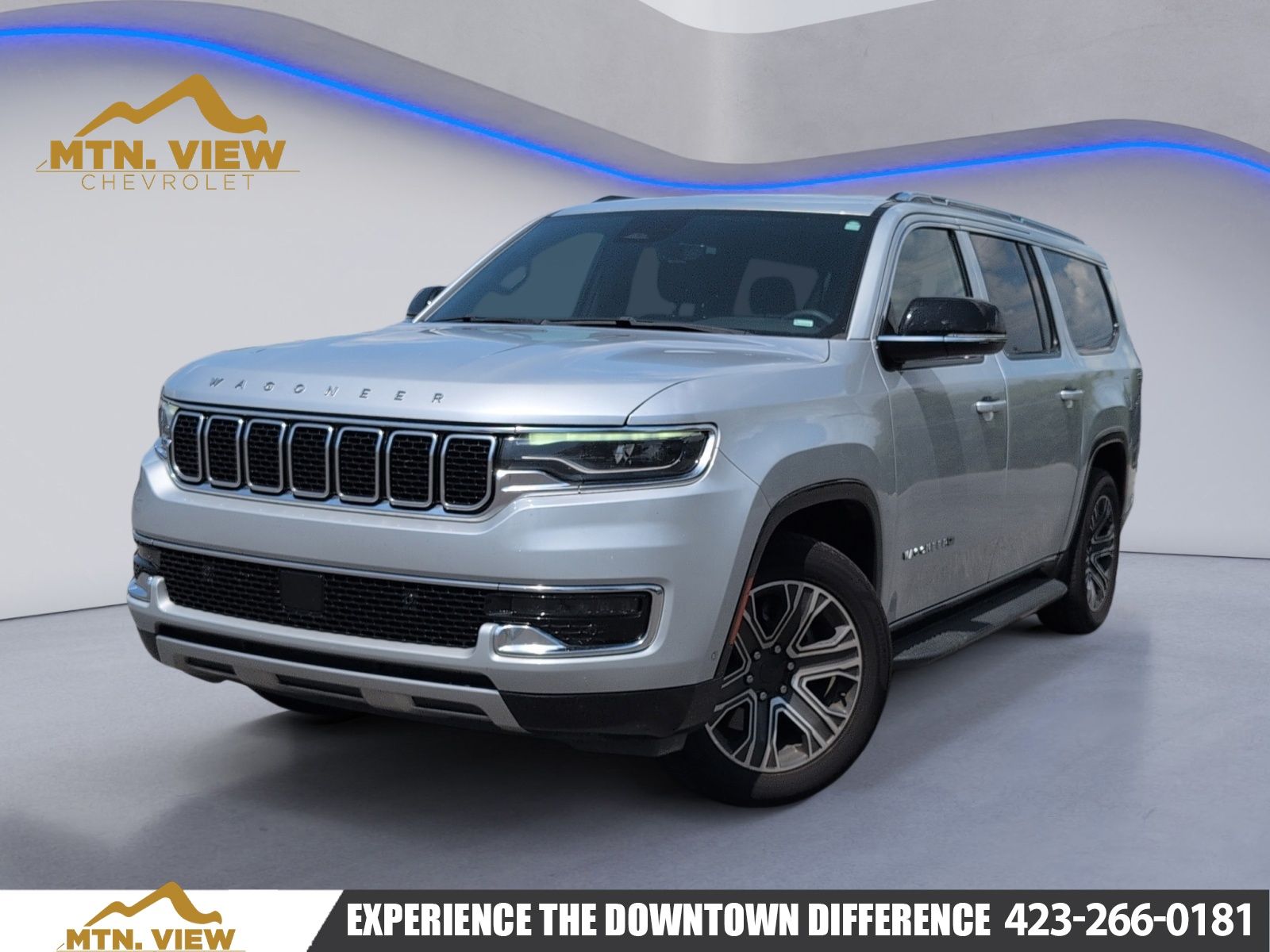 Silver 2024 Jeep Wagoneer L Series II RWD SUV / Crossover 4X2 8-Speed Automatic
