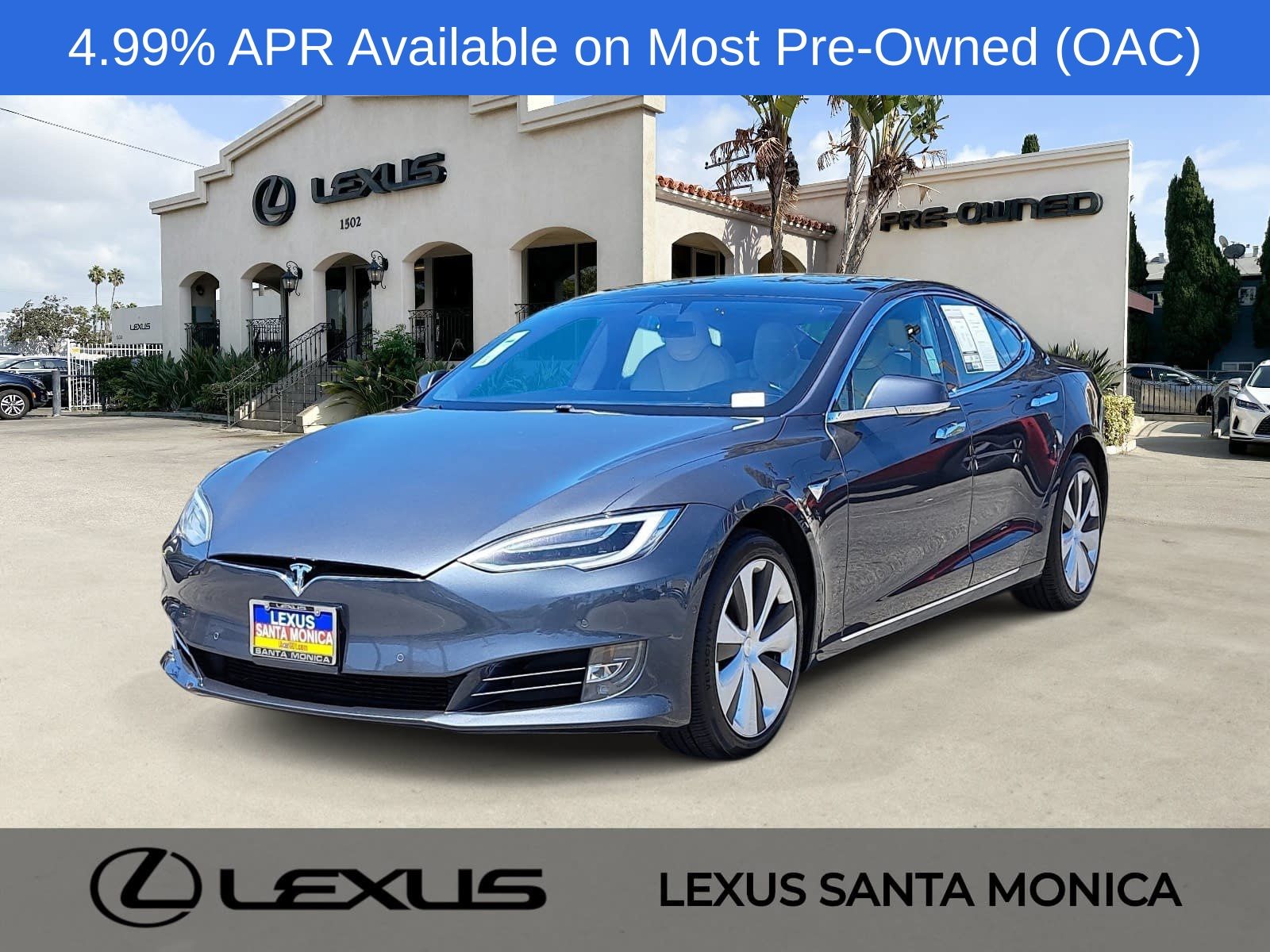 Gray 2020 Tesla Model S Sedan All-Wheel Drive 1-Speed Automatic