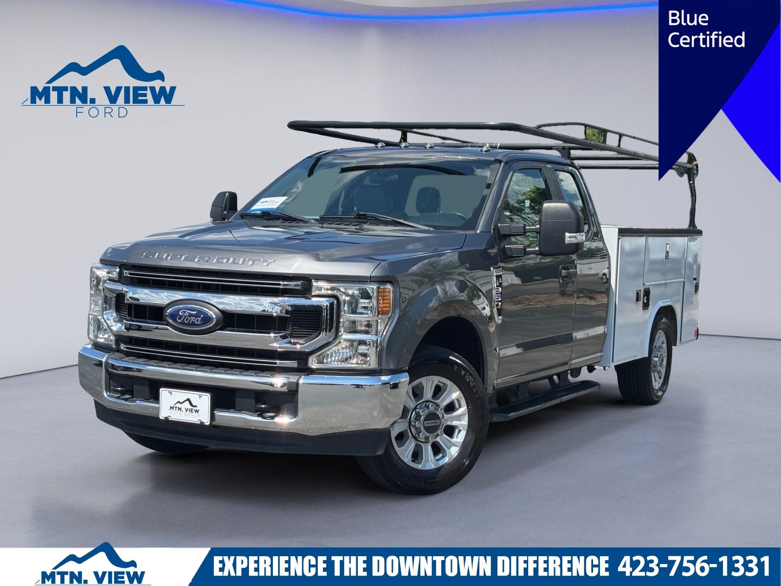 Gray Metallic 2022 Ford F-350 Super Duty Pickup Truck 4X2 Automatic