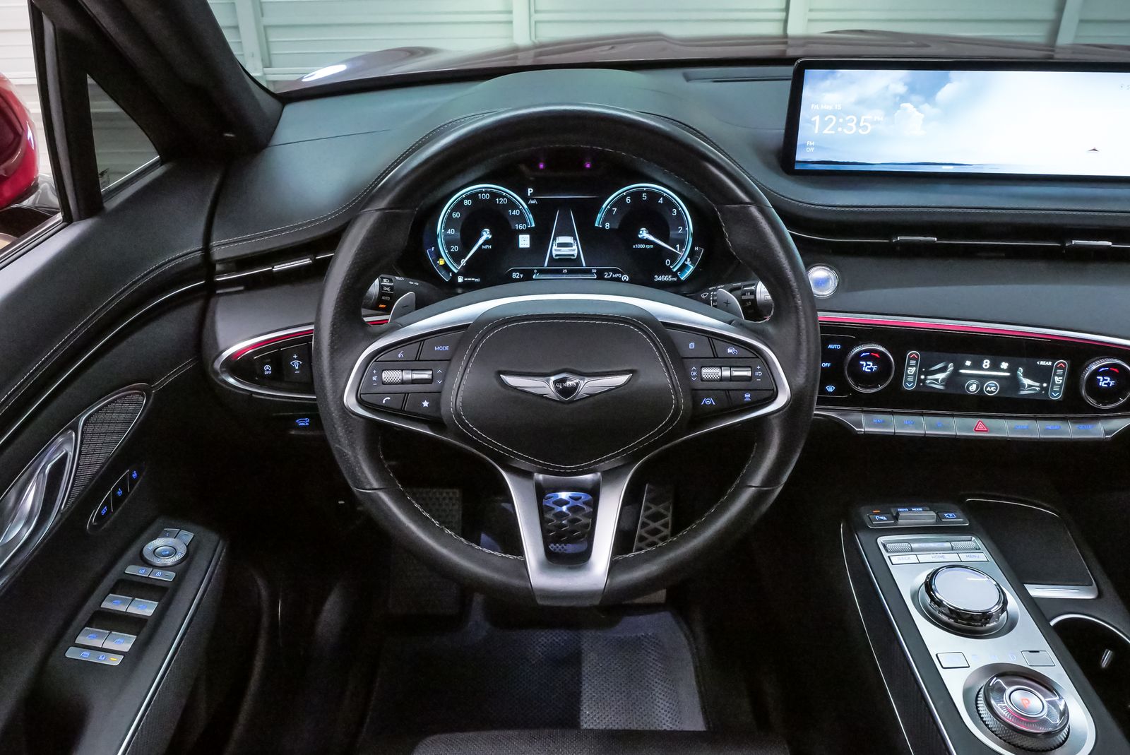 2024 Genesis GV70 2.5T Sport Prestige Red at Westside Lexus