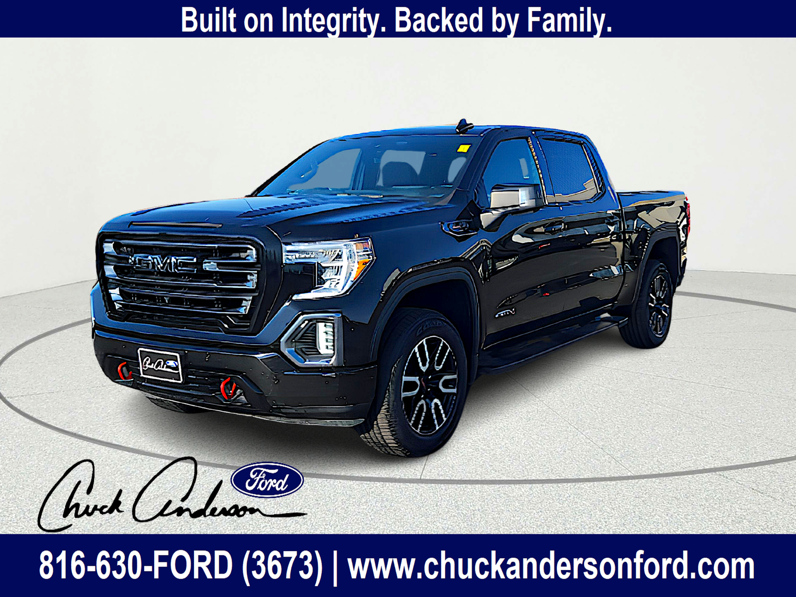 Onyx Black 2019 GMC Sierra 1500 Pickup Truck Four-Wheel Drive Automatic