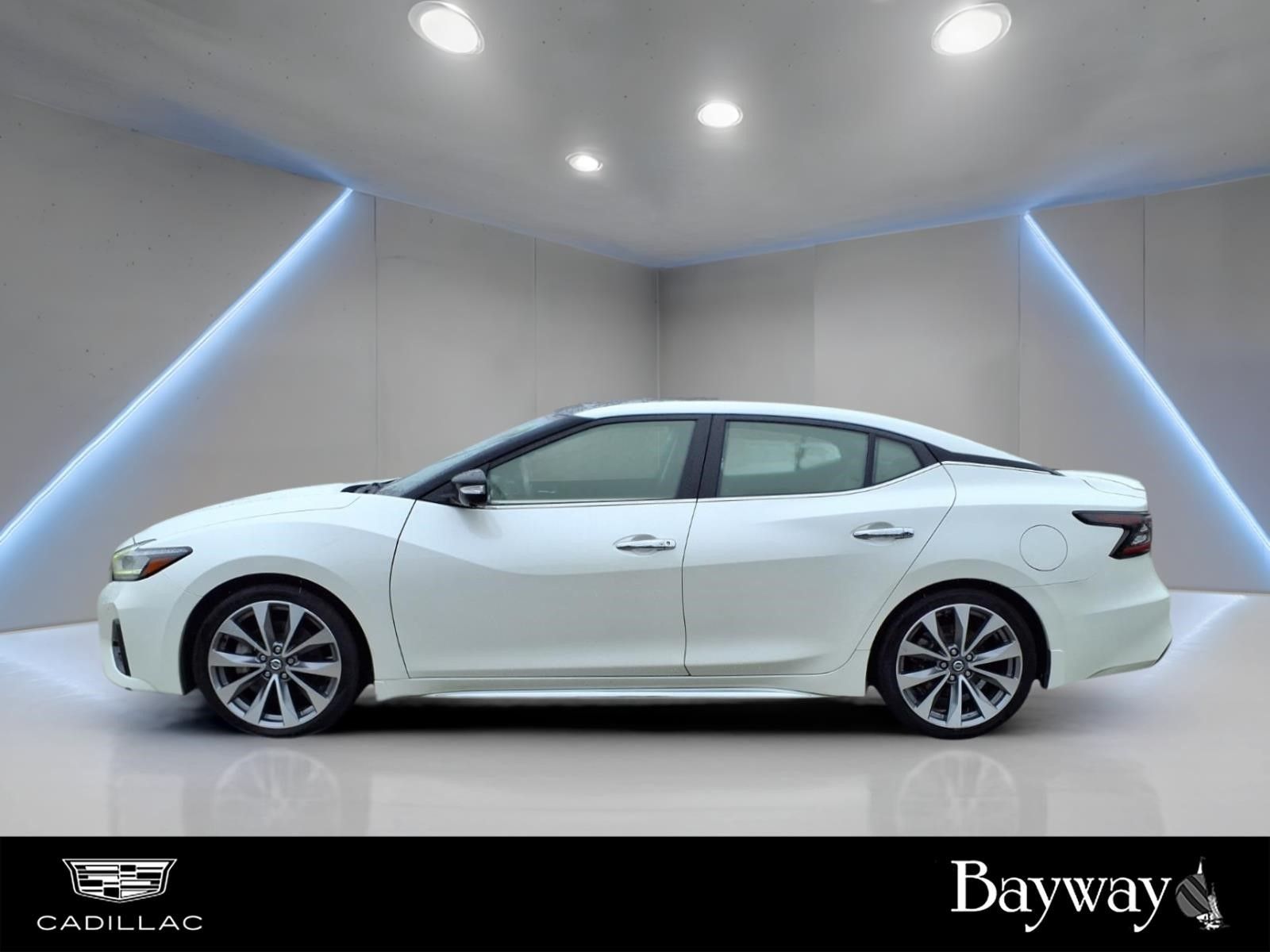 2020 Nissan Maxima Platinum White at Bravo Nissan