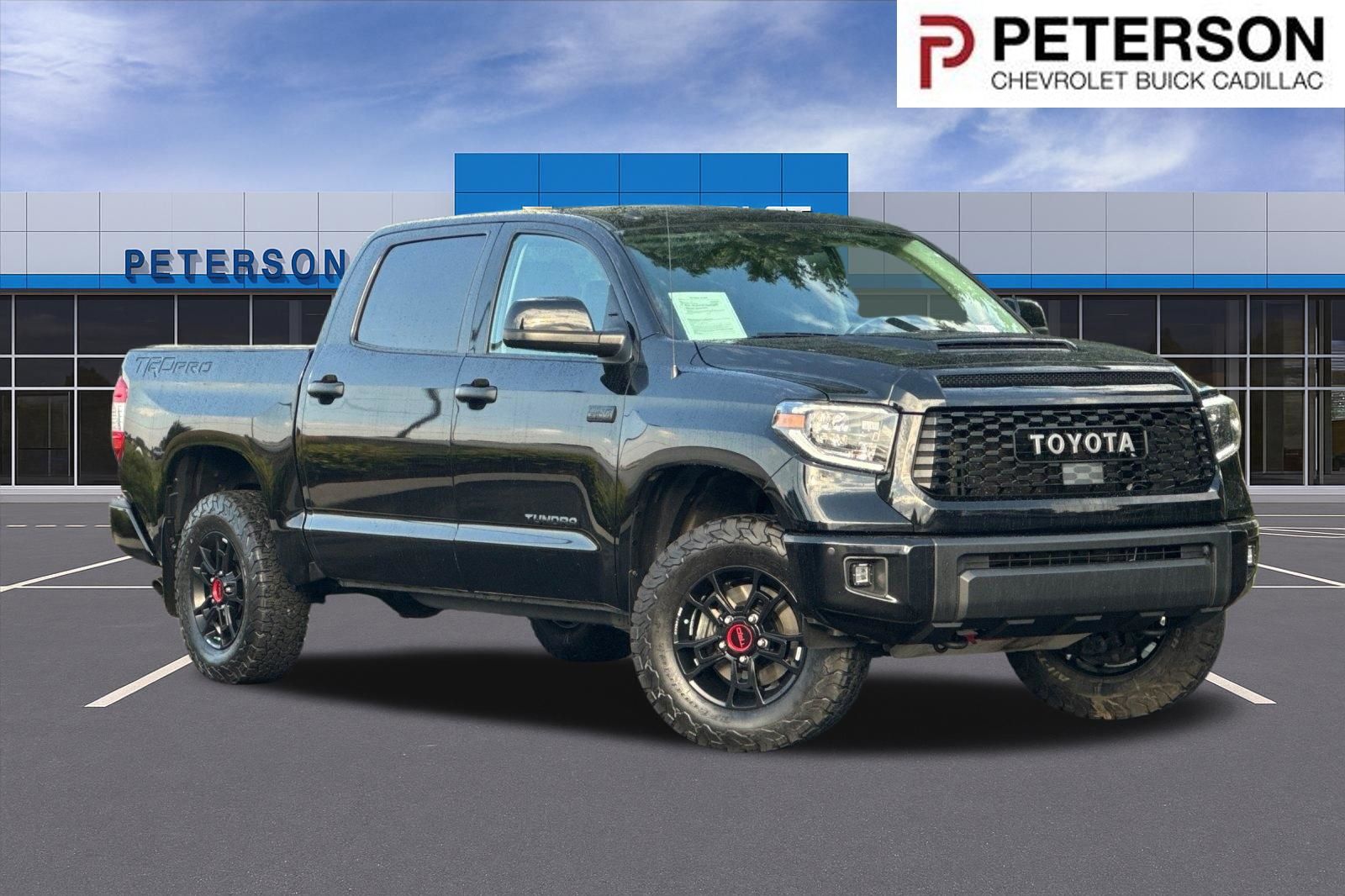 Black 2019 Toyota Tundra Pickup Truck Four-Wheel Drive 6-Speed Automatic