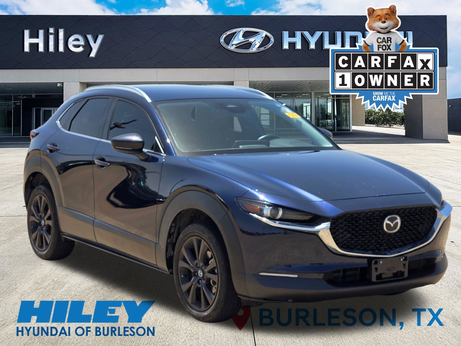 Deep Crystal Blue Mica 2024 Mazda CX-30 SUV / Crossover All-Wheel Drive 6-Speed Automatic