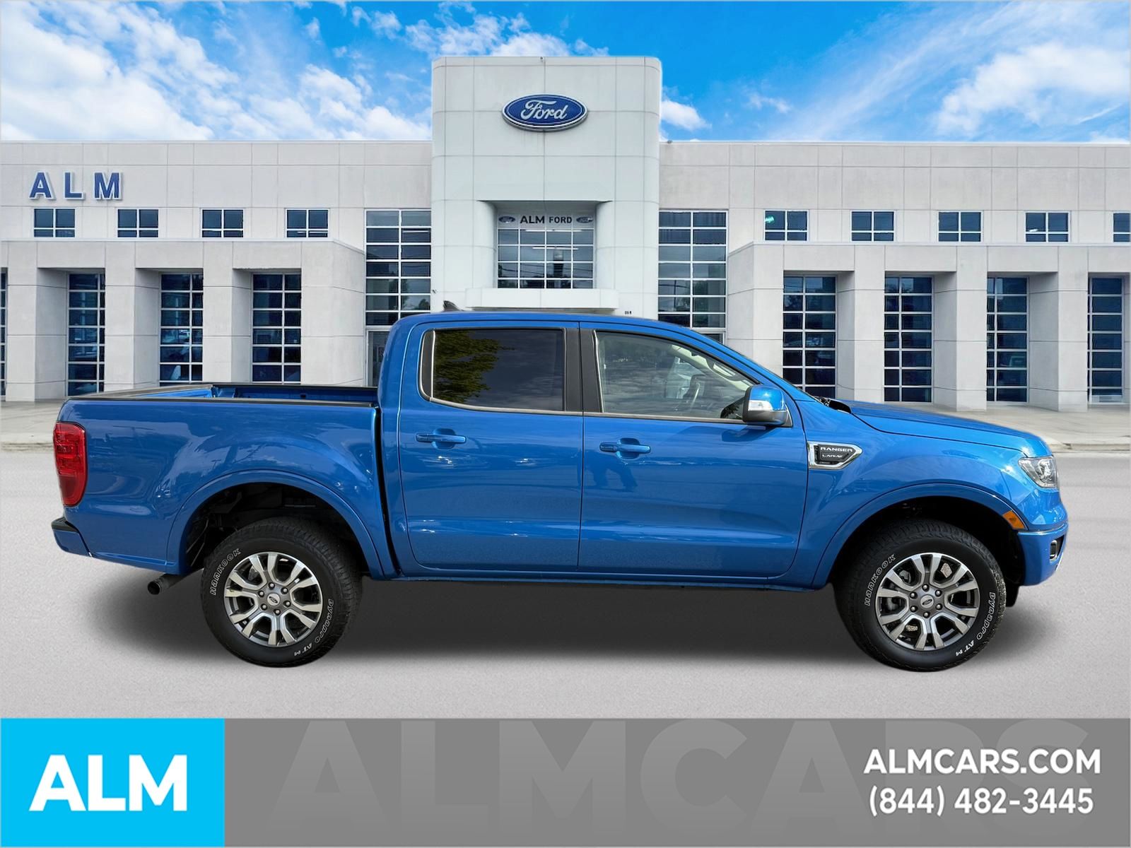 Used 2023 Velocity Blue Metallic Ford Lariat image 5