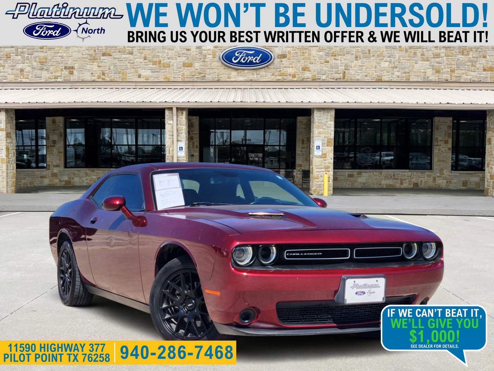 2019 Dodge Challenger SXT RWD