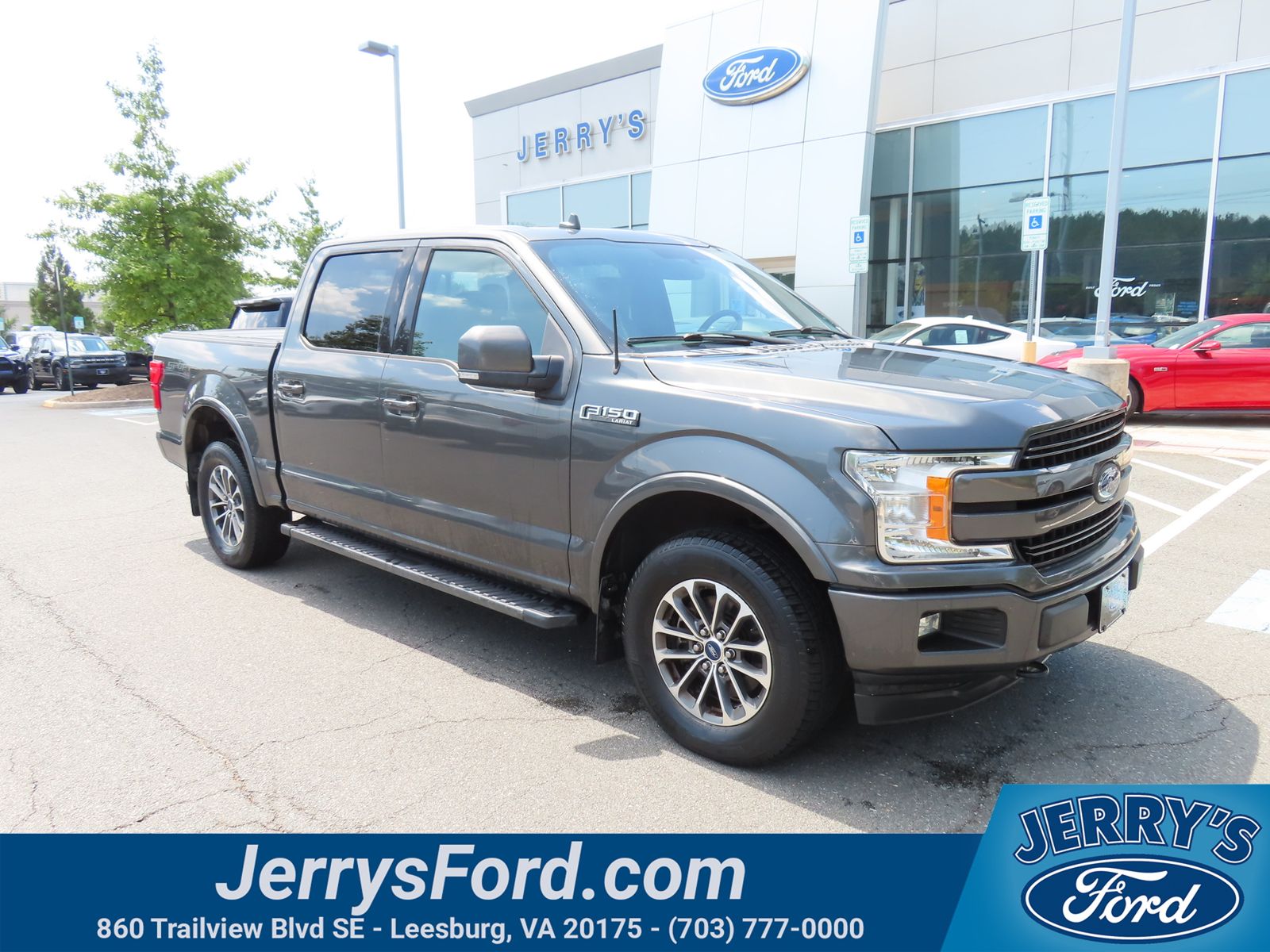 Gray (Magnetic) 2018 Ford F-150 Pickup Truck Four-Wheel Drive Automatic