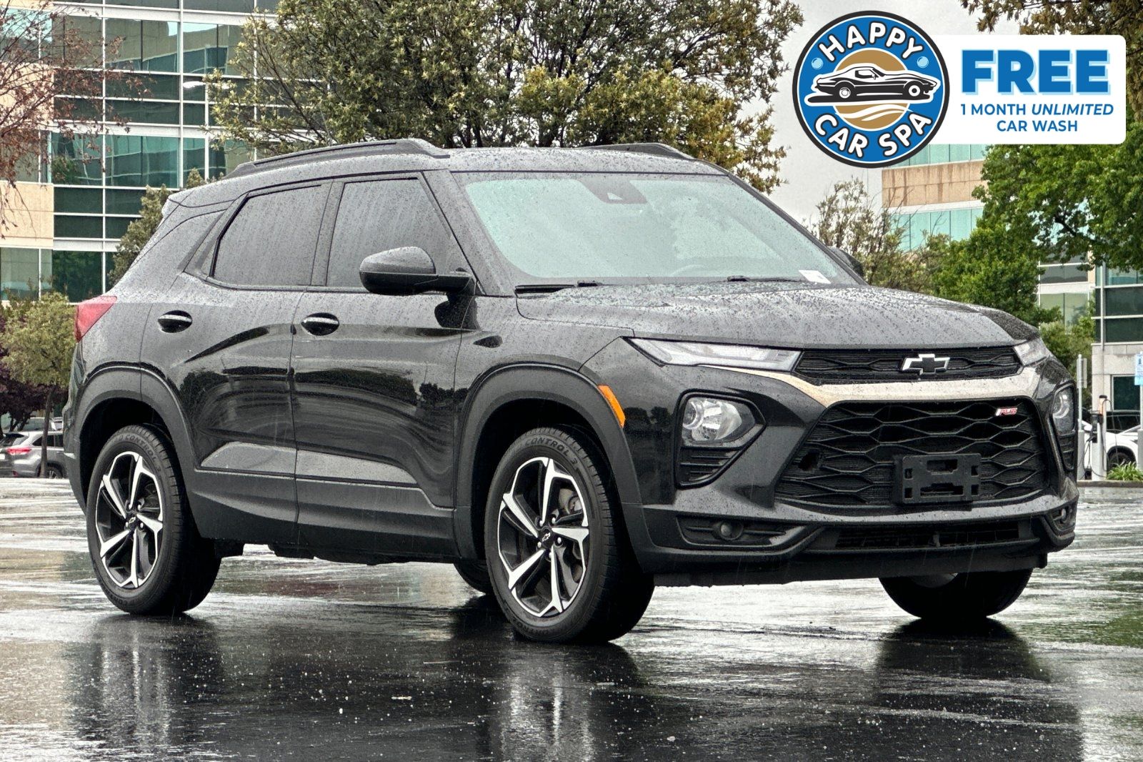 Mosaic Black Metallic 2023 Chevrolet Trailblazer RS AWD SUV / Crossover Four-Wheel Drive 9-Speed Automatic