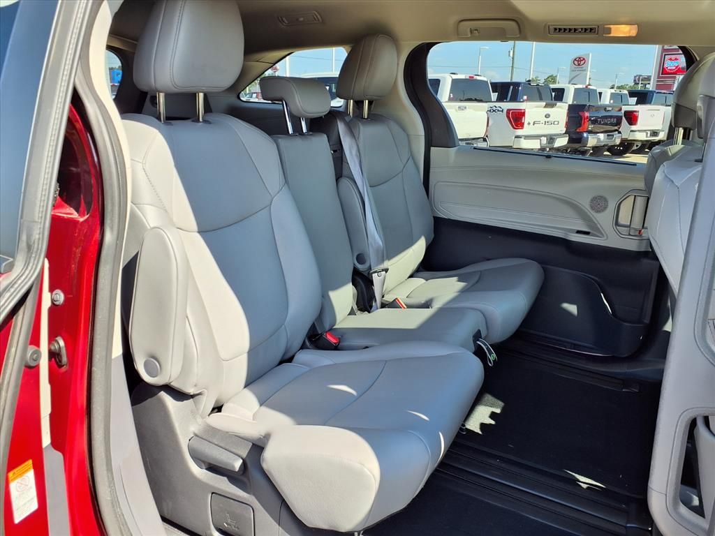 2023 Toyota Sienna XLE Red at Gullo Toyota