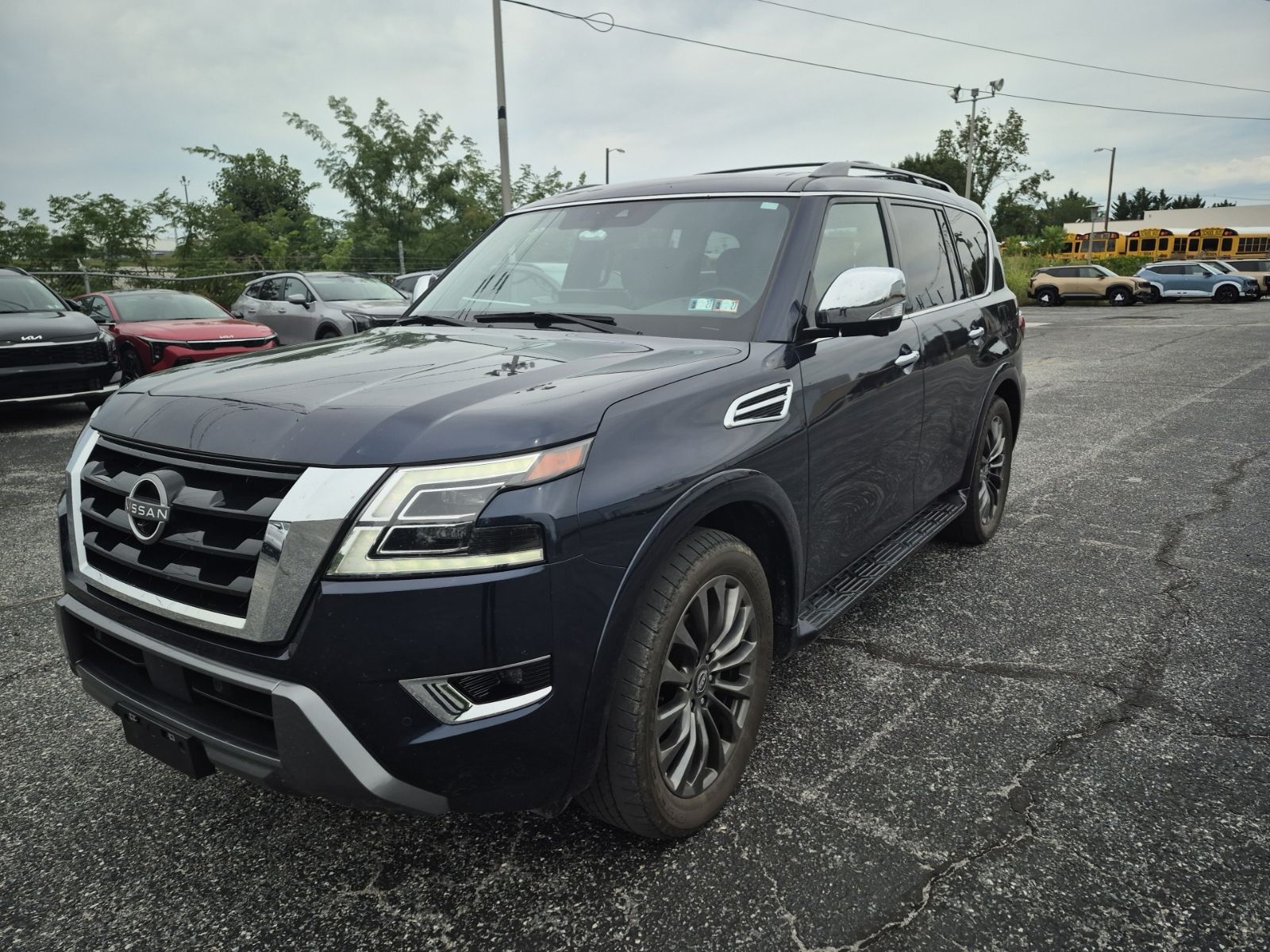 Hermosa Blue Pearl 2023 Nissan Armada SUV / Crossover Four-Wheel Drive 7-Speed Automatic