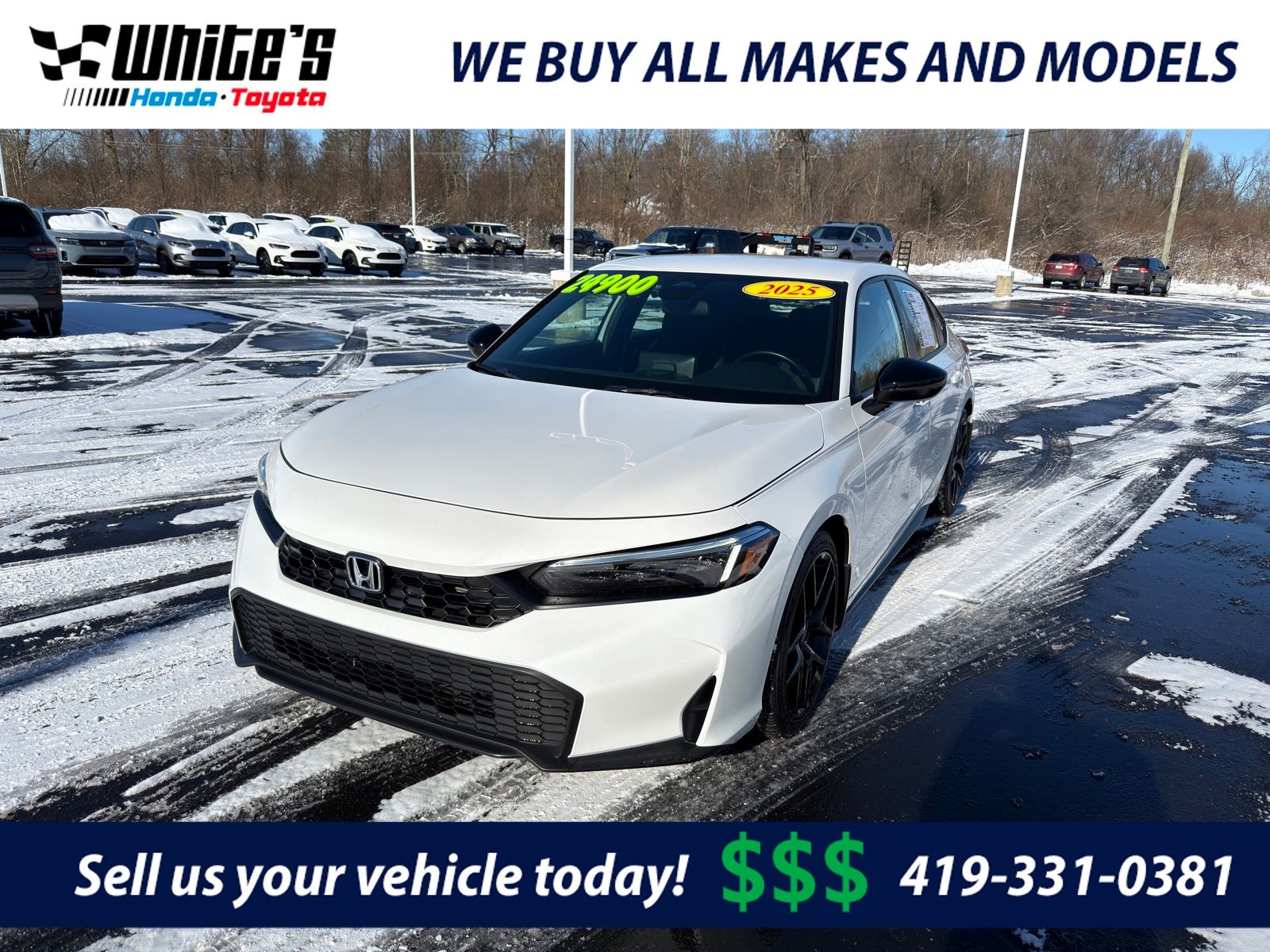 2025 Honda Civic Hatchback Sport FWD