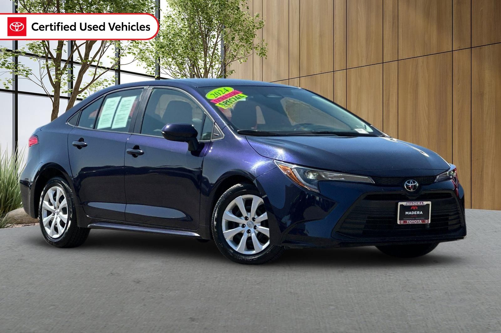 Blueprint 2024 Toyota Corolla LE FWD Sedan Front-Wheel Drive Continuously Variable Transmission