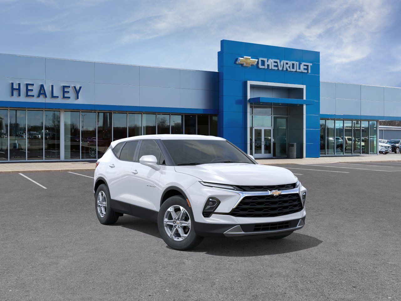 Summit White 2026 Chevrolet Blazer SUV / Crossover 9-Speed Automatic Overdrive