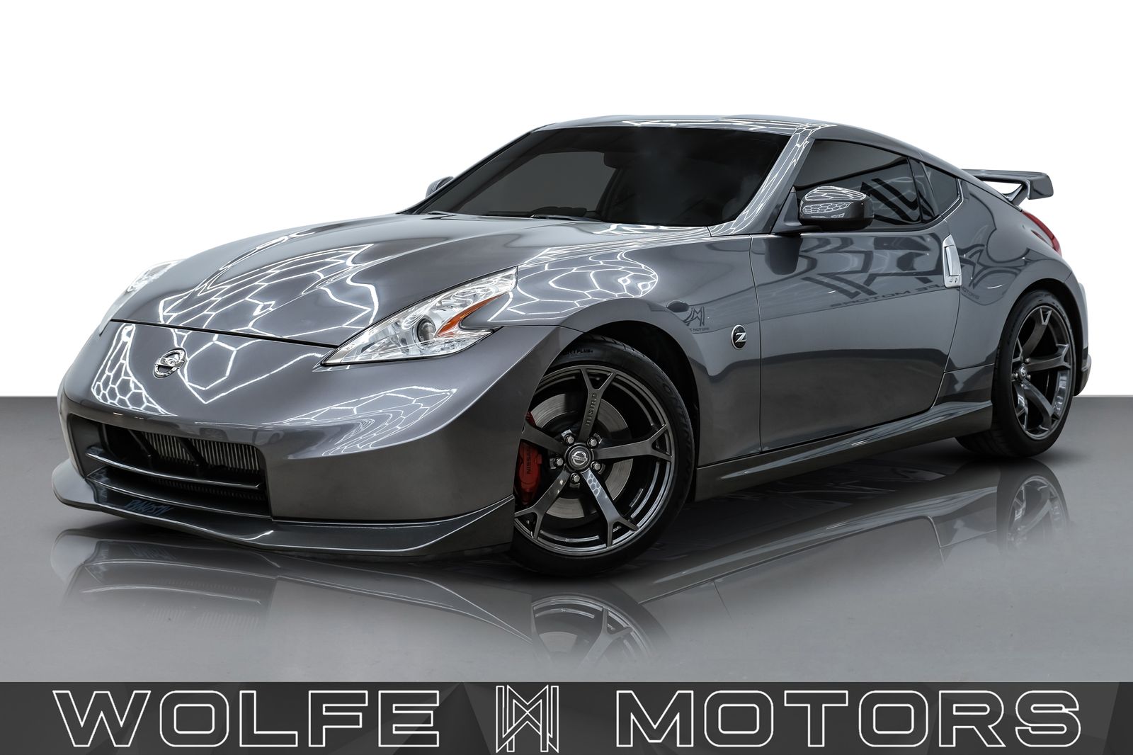 Gray 2014 Nissan 370Z NISMO Coupe Rear-Wheel Drive 6-Speed Manual
