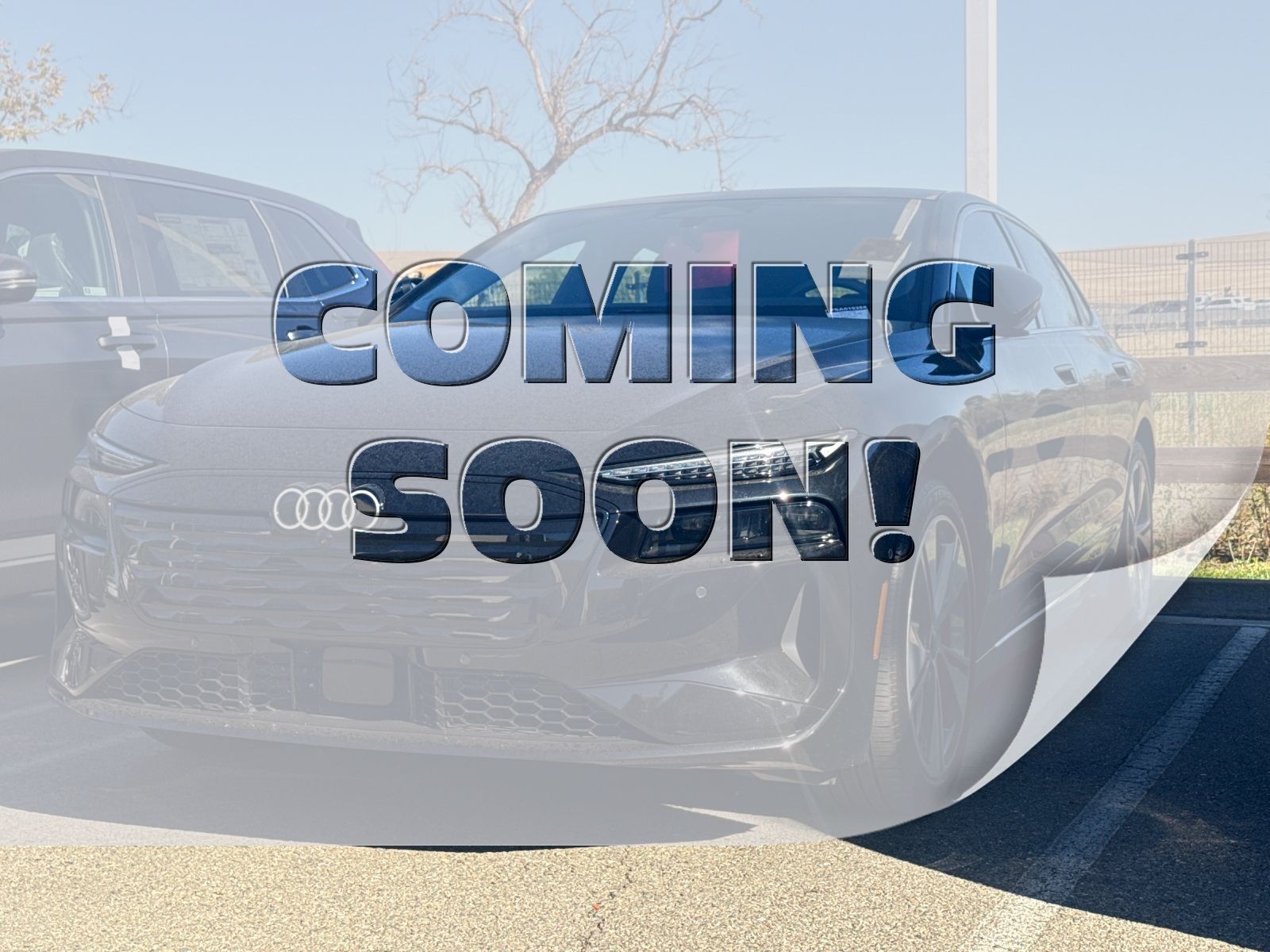 Black Metallic 2025 Audi A6 e-tron Sportback Sedan Rear-Wheel Drive Automatic