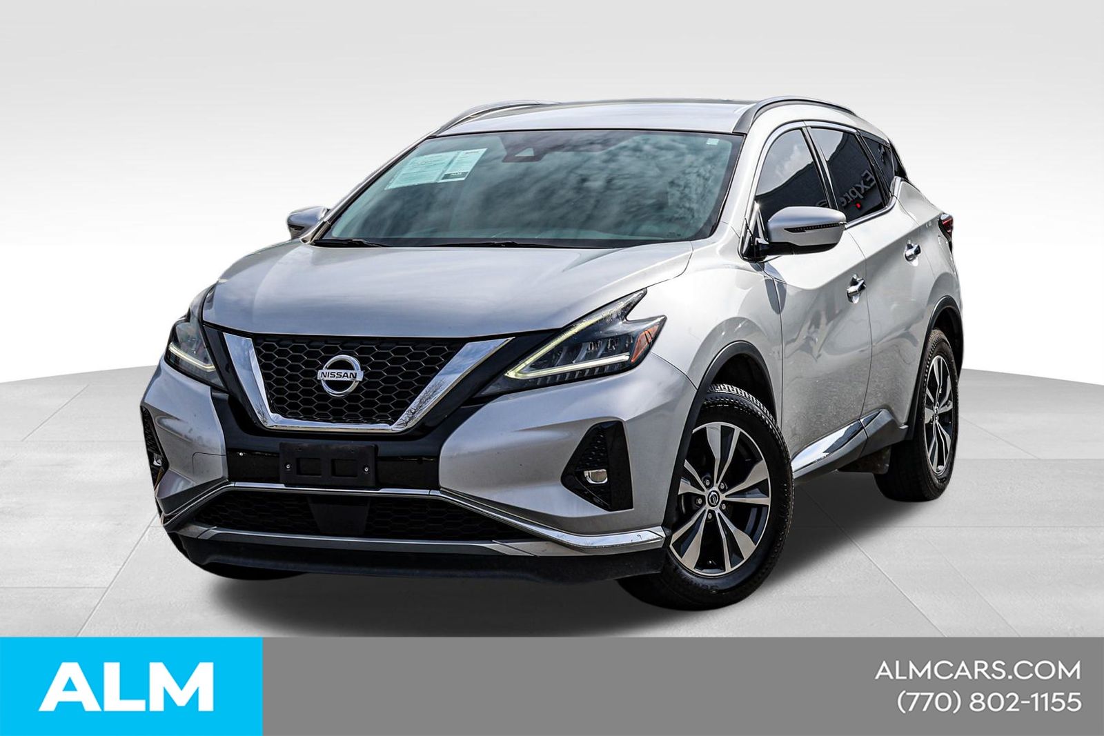 Brilliant Silver Metallic 2021 Nissan Murano SV FWD SUV / Crossover Front-Wheel Drive Continuously Variable Transmission